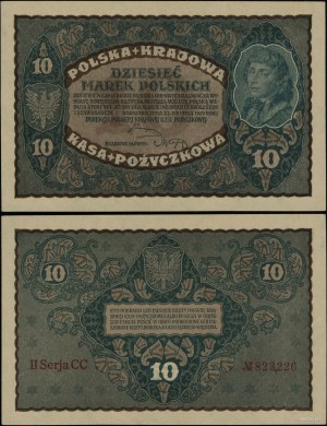 Poland, 10 Polish marks, 23.08.1919