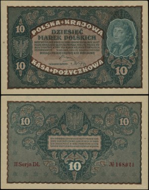 Poland, 10 Polish marks, 23.08.1919