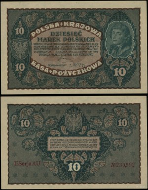 Poland, 10 Polish marks, 23.08.1919
