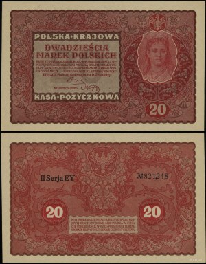 Poland, 20 Polish marks, 23.08.1919