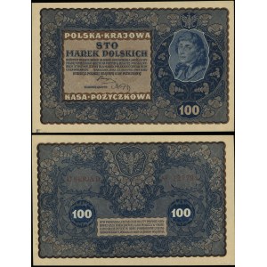 Polsko, 100 polských marek, 23.08.1919, IJ-D