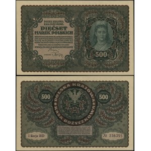 Poland, 500 Polish marks, 23.08.1919, I-BD