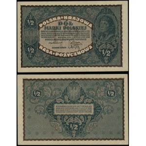 Polska, 1/2 marki polskiej, 7.02.1919