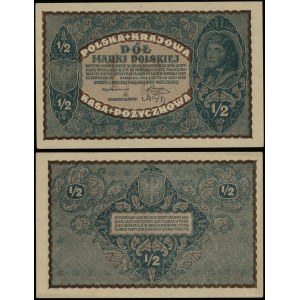 Polska, 1/2 marki polskiej, 7.02.1920