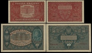 Poland, set of 4 banknotes, 23.08.1919