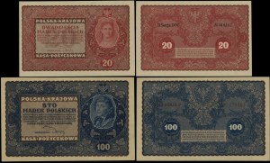 Poland, set of 4 banknotes, 23.08.1919