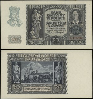 Poland, 20 zloty, 1.03.1940