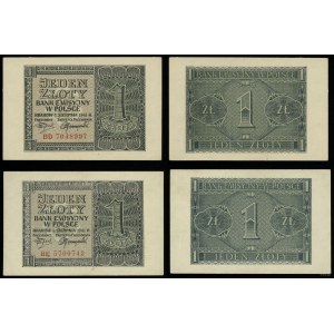 Pologne, 2 x 1 zloty, 1.08.1941