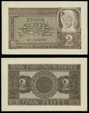 Poland, 2 zloty, 1.08.1941