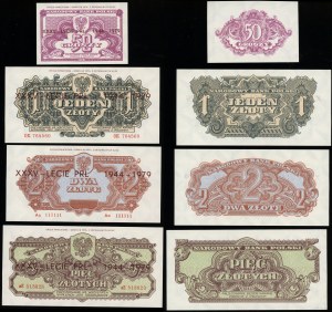 Poland, set of commemorative issue banknotes, 1979