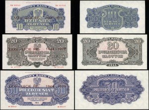 Poland, set of commemorative issue banknotes, 1979