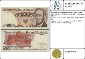 Poland, 100 zloty, 1.06.1982