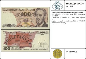 Poland, 100 zloty, 1.12.1988