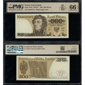 Polska, 500 złotych, 1.06.1982, CP - Szparło L5