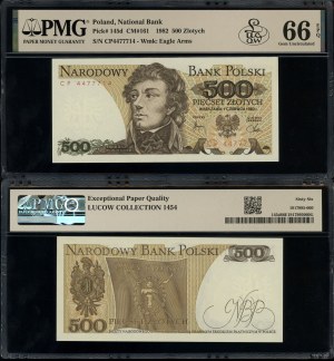 Poland, 500 zloty, 1.06.1982
