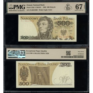Pologne, 500 zloty, 1.06.1982, FL