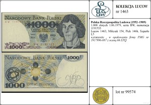 Poland, 1,000 zloty, 1.06.1979