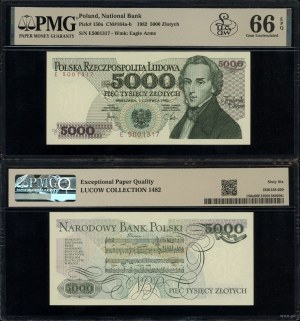 Poland, 5,000 zloty, 1.06.1982