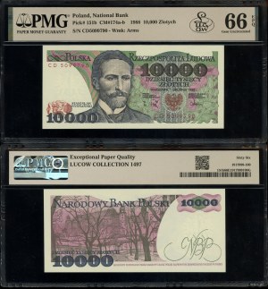 Poland, 10,000 zloty, 1.12.1988