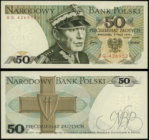 Poland, 50 zloty, 9.05.1975