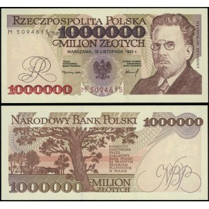Poland, 1,000,000 zloty, 16.11.1993, M