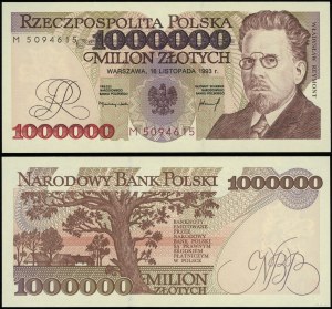 Poland, 1,000,000 zloty, 16.11.1993