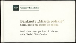 Poland, set of circulating banknotes of the Polish cities series, 1.03.1990