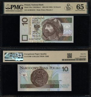 Poland, 10 zloty, 25.03.1994