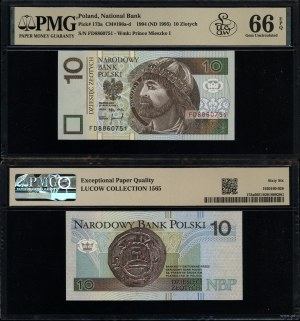 Poland, 10 zloty, 25.03.1994