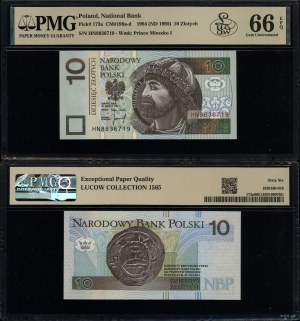 Poland, 10 zloty, 25.03.1994