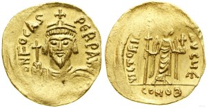 Byzantium, solidus, (607-609), Constantinople