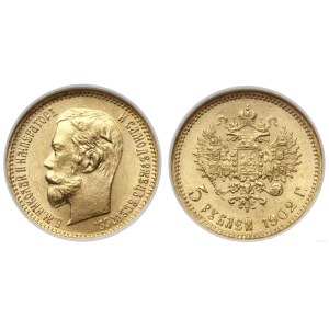 Rosja, 5 rubli, 1902 AP, Petersburg