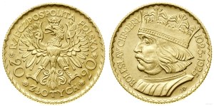 Poland, 20 zloty, 1925, Warsaw