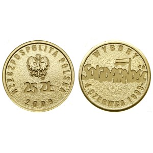Polska, 25 złotych, 2009, Warszawa