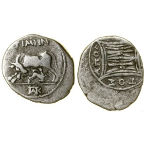 Grecja i posthellenistyczne, drachma, (ok. 80-48 pne)