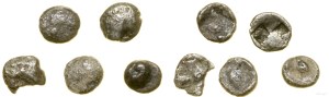 Greece and post-Hellenistic, set of 5 x obol fractions