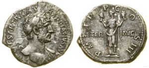 Roman Empire, denarius, (119-122), Rome