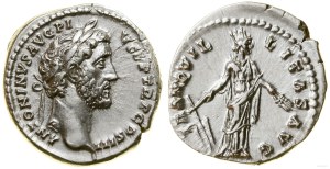 Roman Empire, denarius, (140-143), Rome
