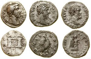 Roman Empire, 3 x denarius set, Rome