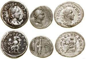 Roman Empire, set of 3 coins