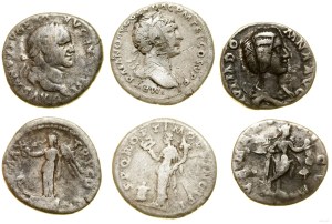 Roman Empire, 3 x denarius set, Rome
