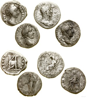 Roman Empire, lot 4 x denarius, Rome