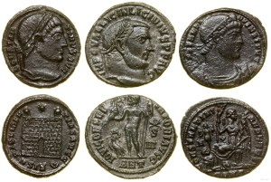 Roman Empire, set of 3 x follis