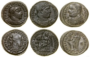 Roman Empire, set of 3 x follis