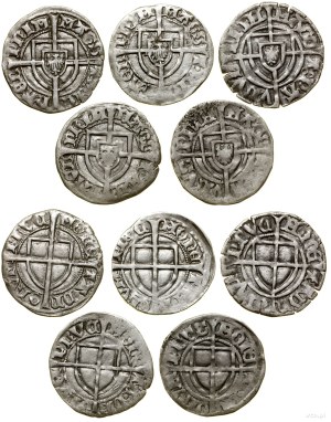 Teutonic Order, set of 5 x shekels