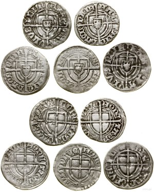 Teutonic Order, set of 5 x shekels