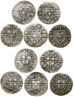 Teutonic Order, set of 5 x shekels