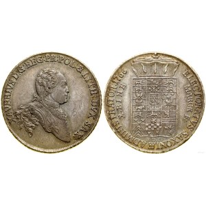 Polska, talar, 1766 EDC, Drezno