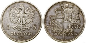 Poland, 5 zloty, 1930, Warsaw