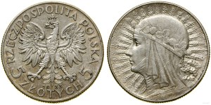 Poland, 5 zloty, 1933, Warsaw